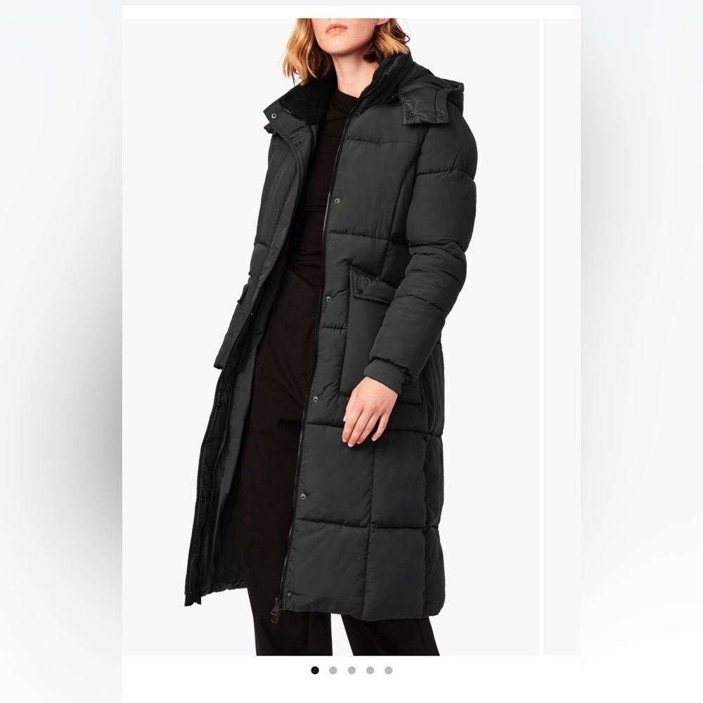 Bernardo Women's Charcoal Puffer Coat